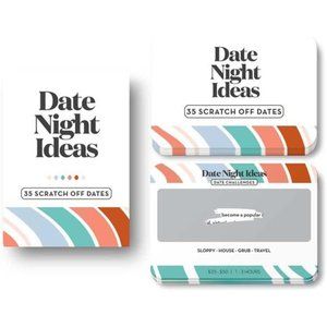 Romantic Couples Gift - Fun & Adventurous Date Night Box - Scratch Off Card Game